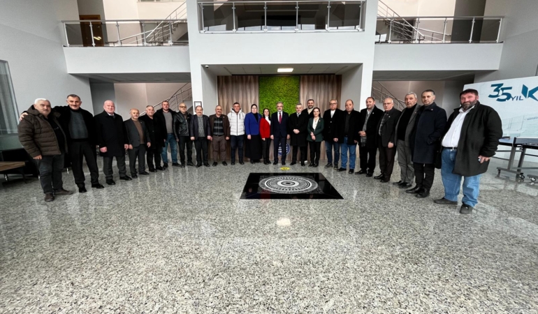 Muhtarlar Derneği Köşker’e gitti!