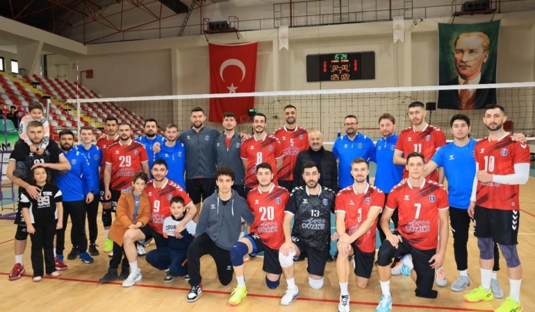 Gebze Voleybol Takımı rakibini 3-0’lık skorla mağlup etti