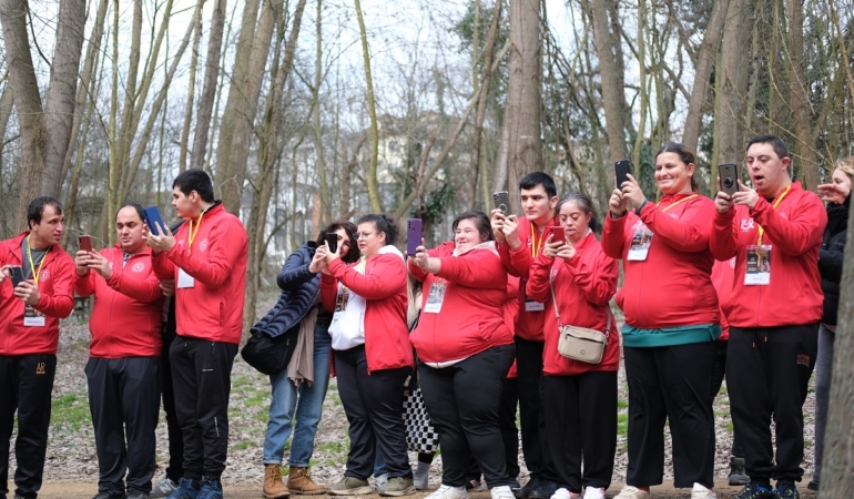 Down sendromlu bireyler Kocaeli’yi fotoğrafladı