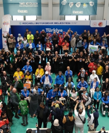 Türkiye Boccia Şampiyonası'nda Kocaeli rüzgarı esti (6)