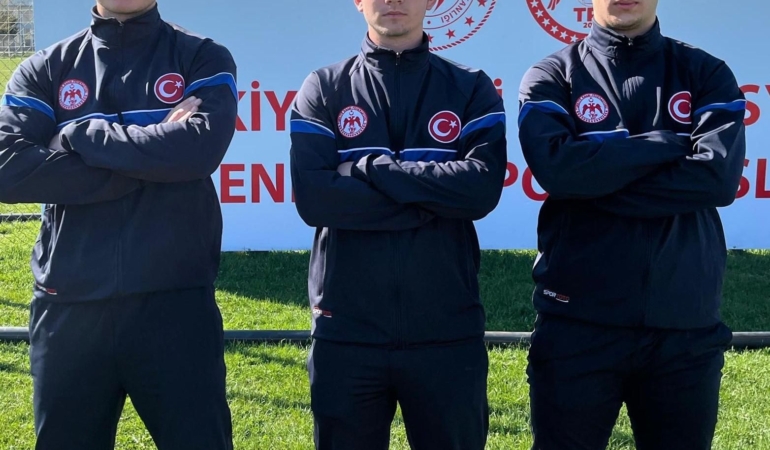 U18 RAGBİ ERKEK MİLLİ TAKIMINA DAVET EDİLEN SAMET KARA, MEHMET EMRE HİKMET VE MİRAÇ BELEK