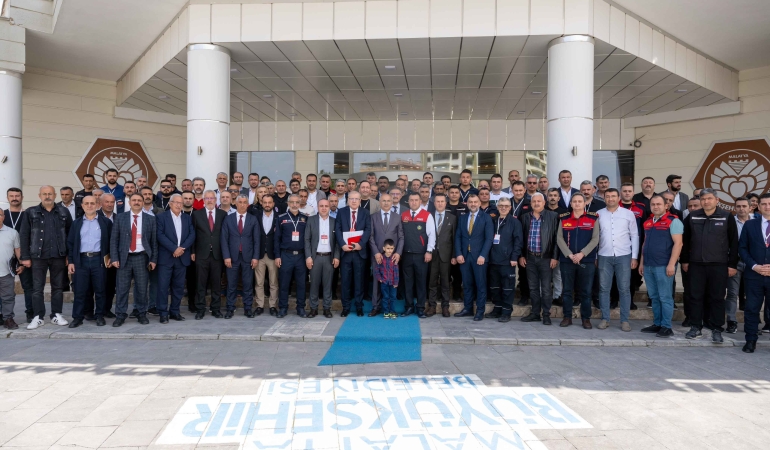 81 ilin itfaiyecileri Malatya’da toplandı