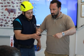 Büyükşehir'den kurban kesim elemanı kursu (2)