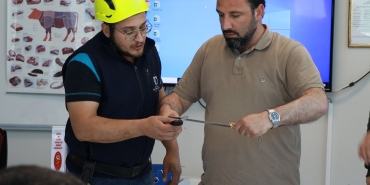 Büyükşehir'den kurban kesim elemanı kursu (2)