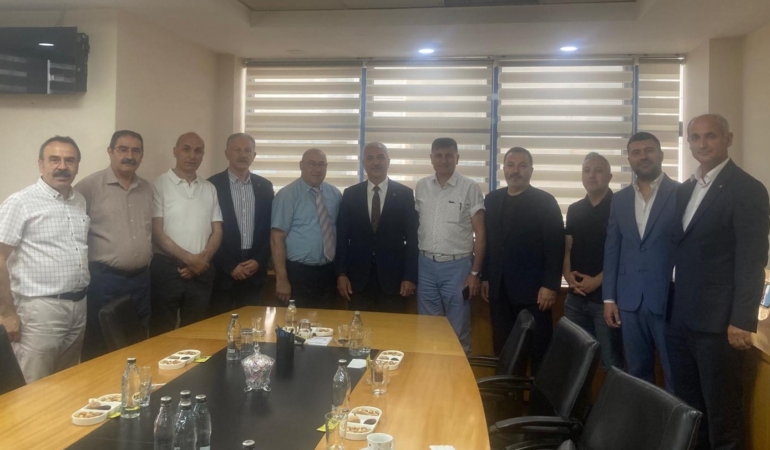 Gebze KAI Derneği’nden GTO Başkanı Aslantaş’a Ziyaret