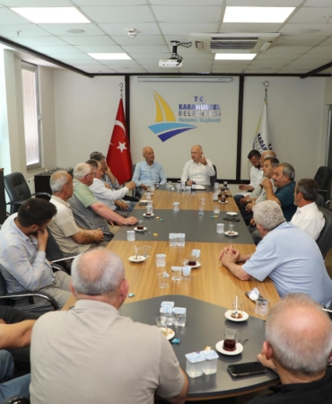 Başkan Çalık Muhtarlarla Her Ay Bir Arada (4)