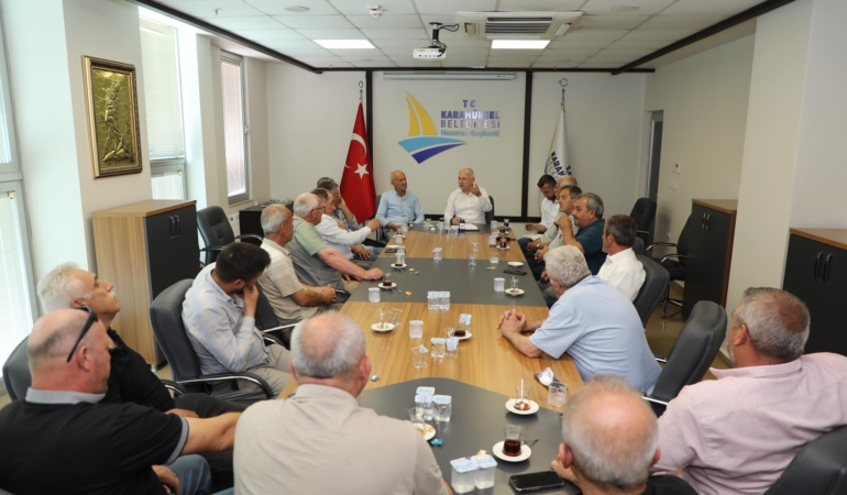 Başkan Çalık Muhtarlarla Her Ay Bir Arada