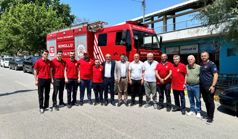 Gönüllü kahramanlara moral ziyareti