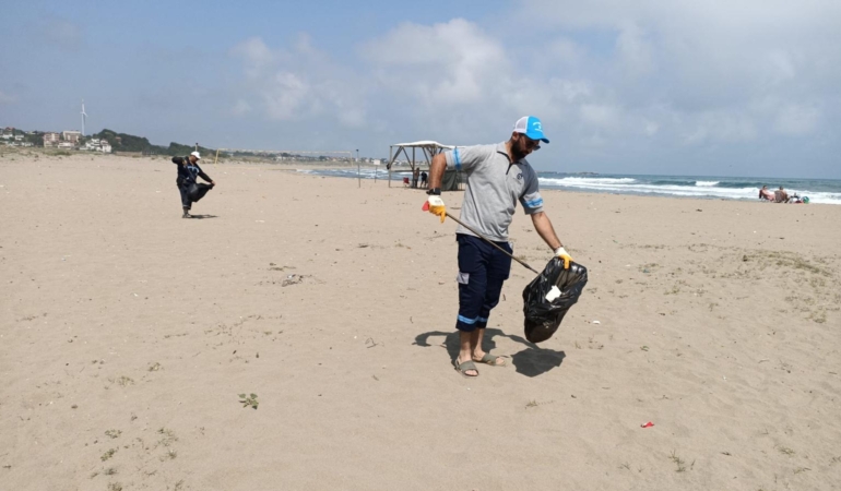 Mavi Bayraklı plajlar yeni sezona hazır (8)