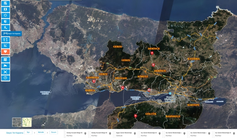 Yolda kalma, takip et