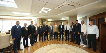 Başkan Büyükakın'a YRP ziyareti (2)