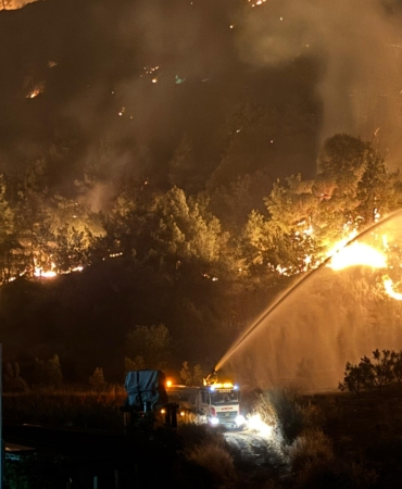 Büyükşehir A Takımı, yangınlar için seferber oldu (2)