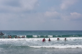 Sahillerde acıya aman vermediler (2)