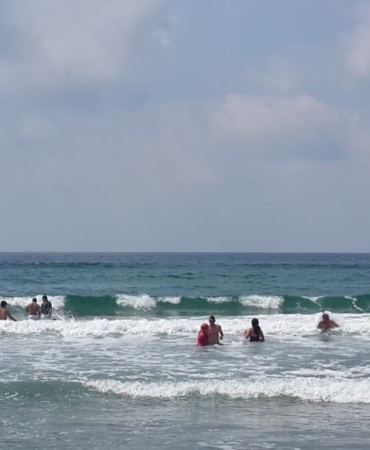 Sahillerde acıya aman vermediler (2)