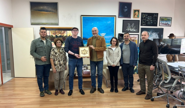 İzmit Belediyesinden sanat ve kültürde ortak projeler için KOÜ’ye ziyaret
