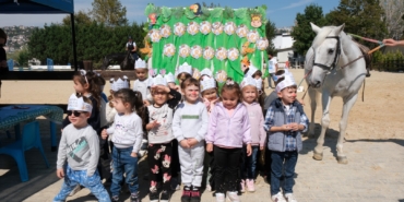 Minikler, Hayvanları Koruma Günü'nde atlarla buluştu (7)