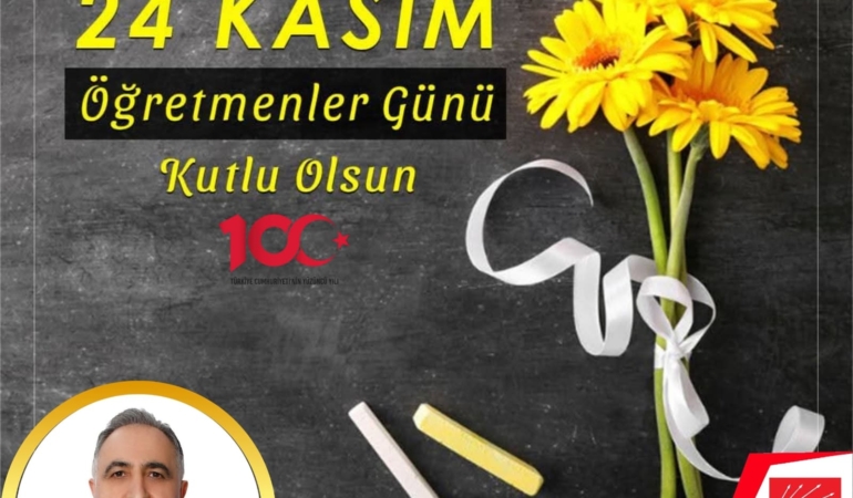 24 Kasım Öğretmenler Günü