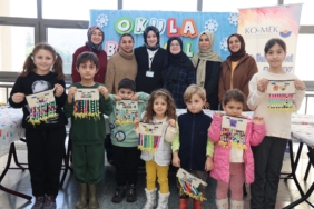 Minik KO-MEK'liler _Okula Bi' Mola_ da buluştu (7)