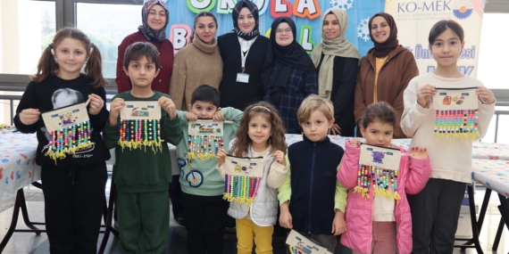 Minik KO-MEK'liler _Okula Bi' Mola_ da buluştu (7)