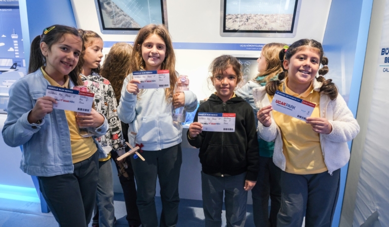 UçakPark 3 ayda 100 bin ziyaretçiyi ağırladı (2)