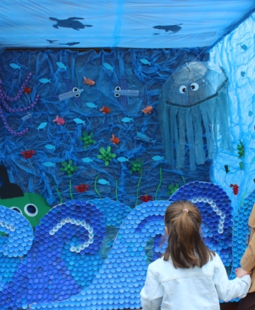 Lokomorif Çocuk Köyü'nde geri dönüşüm rüzgarı (1)