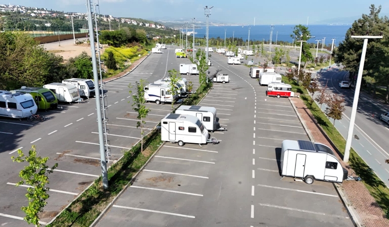 Kaydı olmayan karavanlar çekilecek (1)