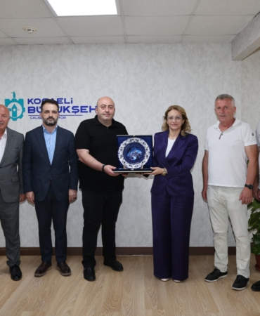 Gürcistan Kutaisi heyetinden Büyükşehir’e ziyaret (2)