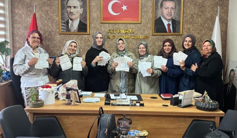 AK Parti Kocaeli Kadın Kolları’ndan 15 Günde 2 Bin 533 Yeni Üye