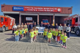Minikler İtfaiyeyi yakından tanıdı (7)