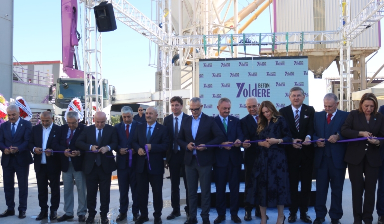 İş dünyası Yoldere Beton’un açılışında buluştu